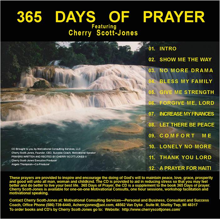 365 Days of Prayer CD $10.00